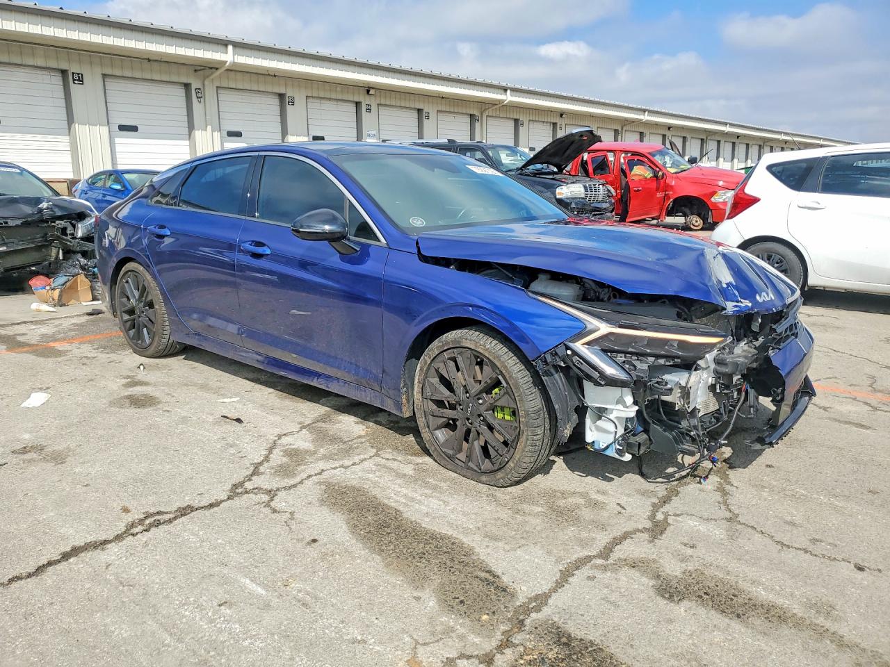 2025 Kia K5 Gt Blue vin: KNAG44J88S5298878