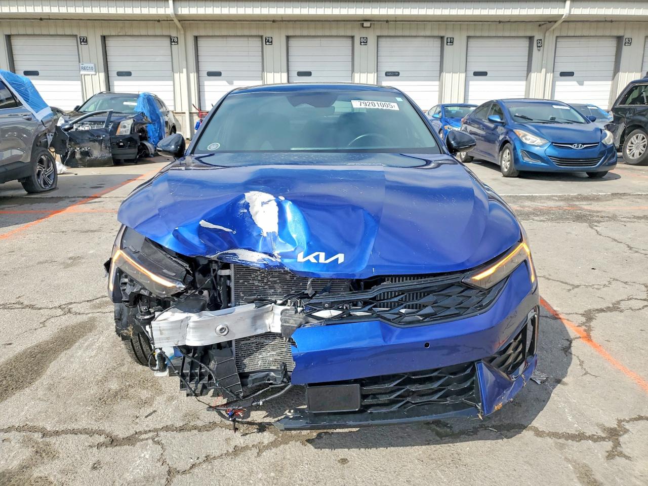 2025 Kia K5 Gt Blue vin: KNAG44J88S5298878
