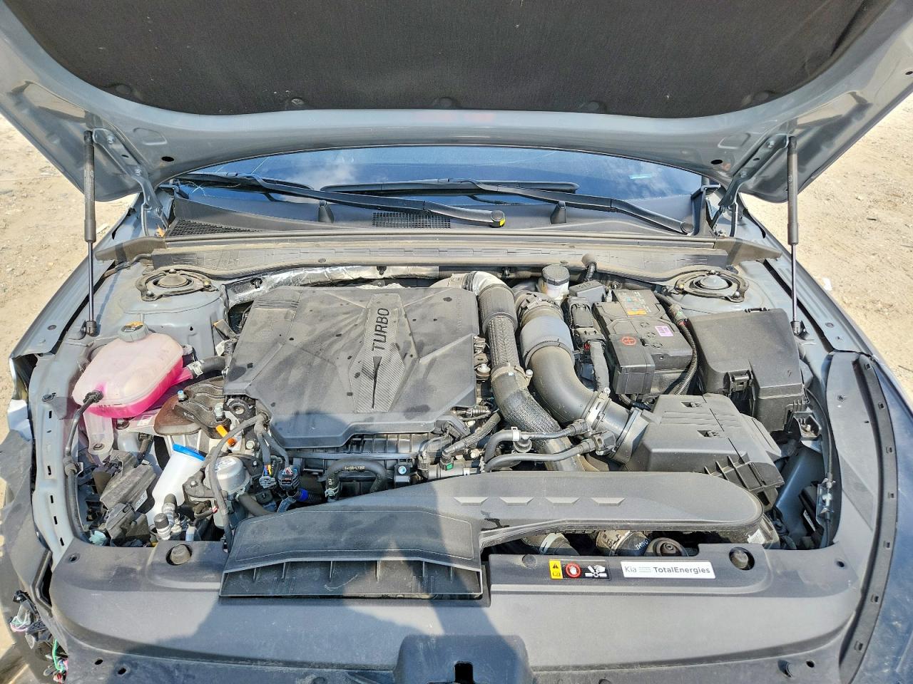 2025 Kia K5 Gt Gray vin: KNAG44J8XS5348423