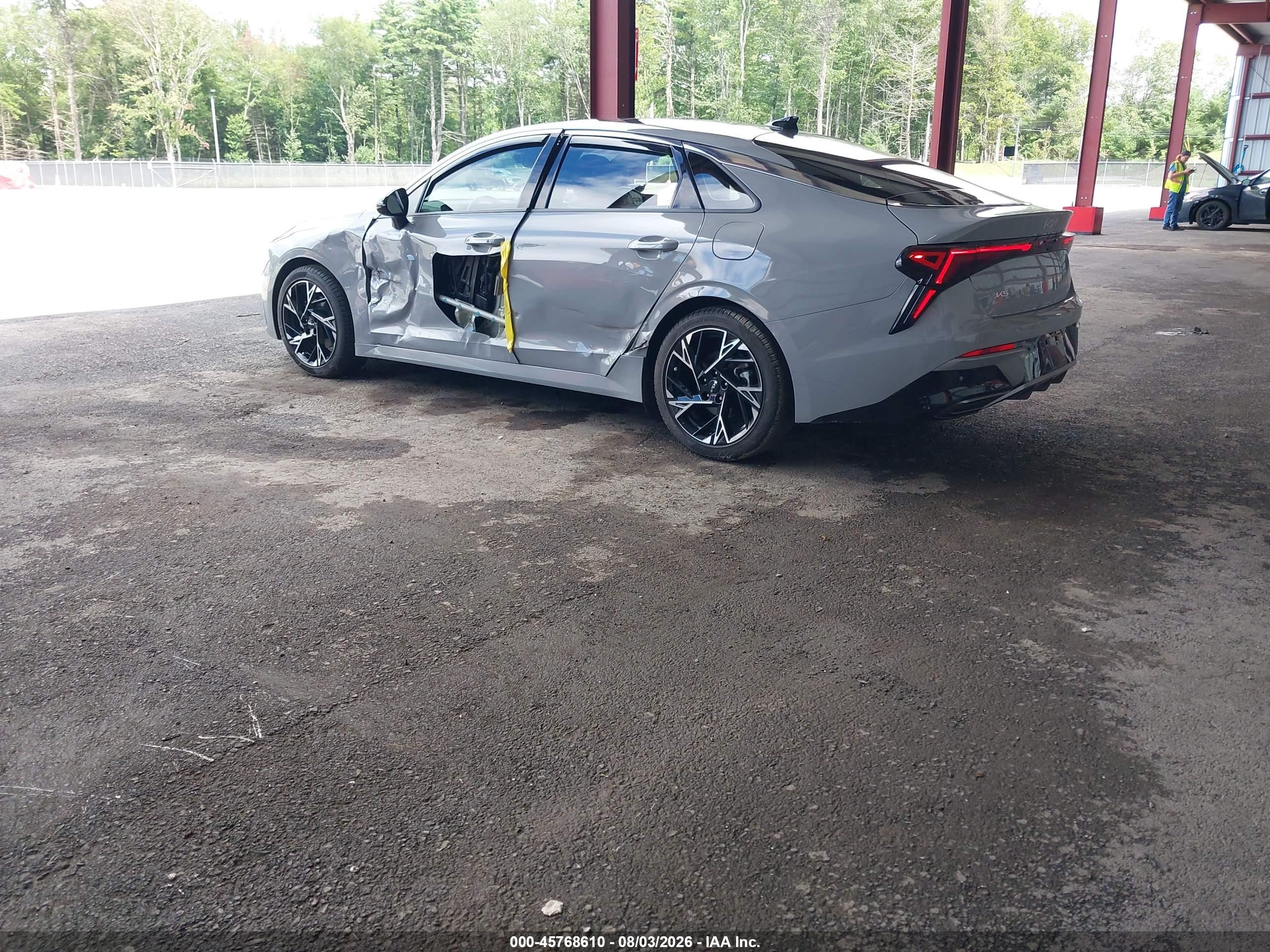 2025 Kia K5 Gt-line Серый vin: KNAG64J70S5350392