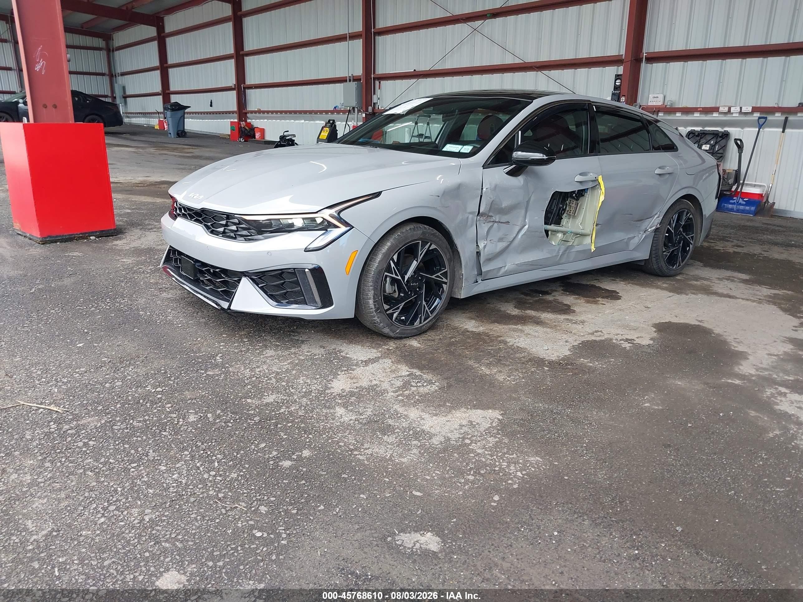 2025 Kia K5 Gt-line Серый vin: KNAG64J70S5350392