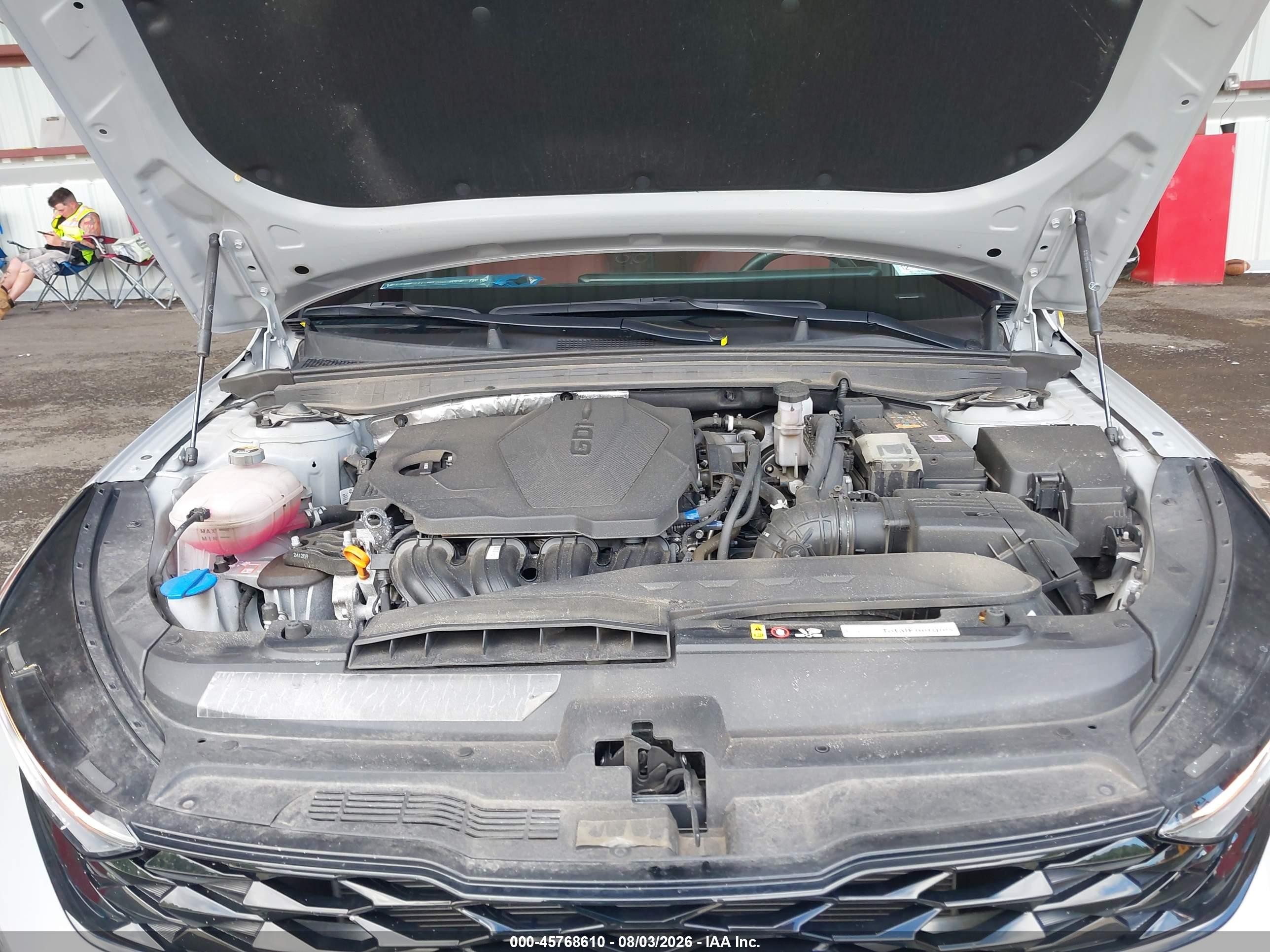 2025 Kia K5 Gt-line Серый vin: KNAG64J70S5350392