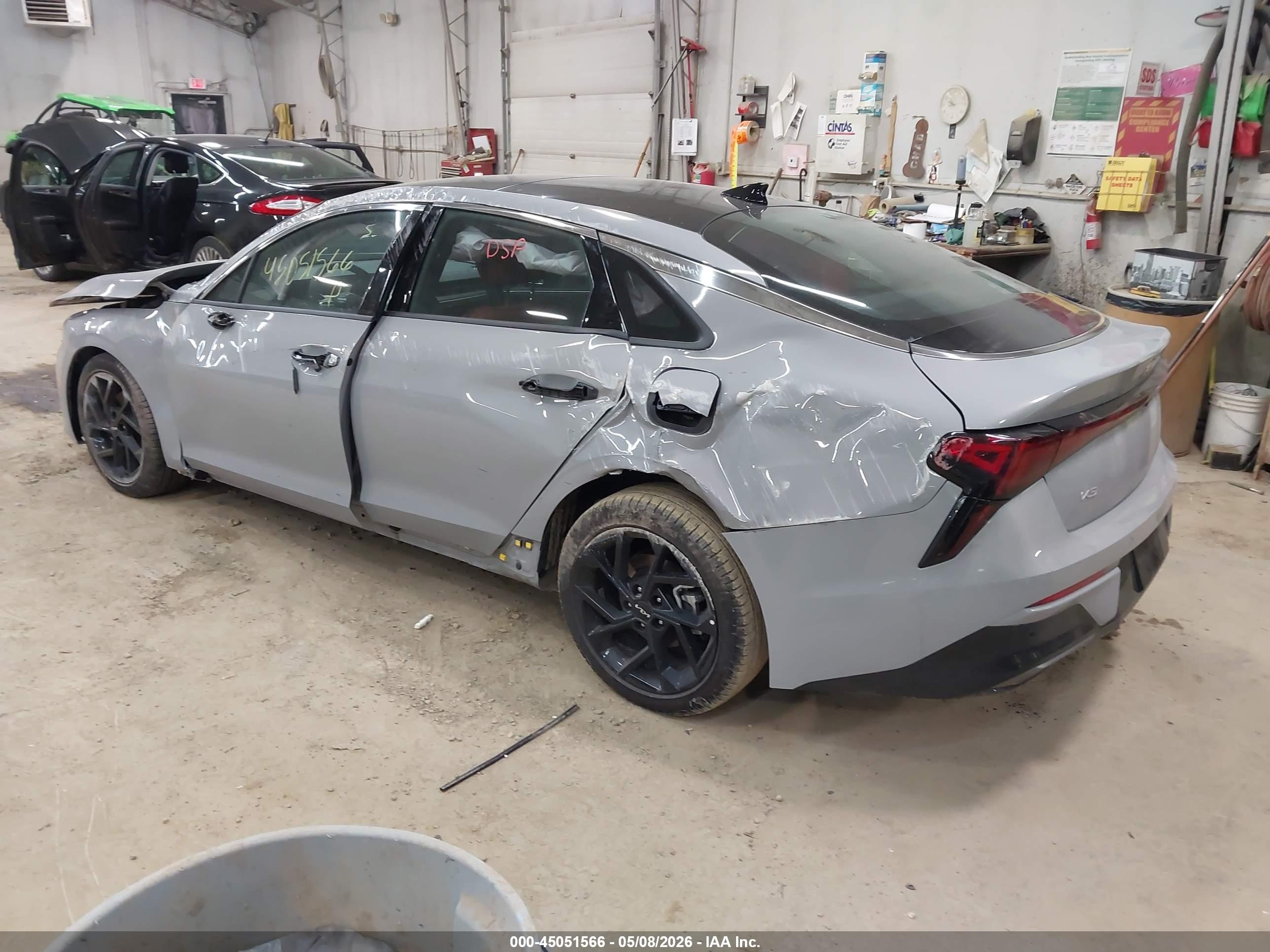 2026 Kia K5 Gt-line Awd Gray vin: KNAG64J70T5435153