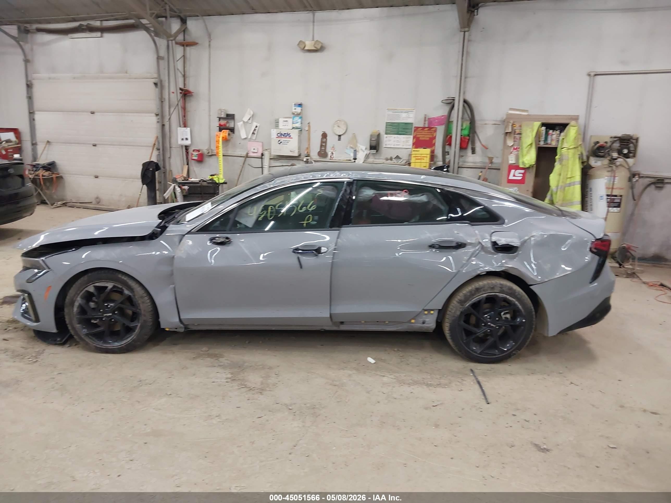 2026 Kia K5 Gt-line Awd Gray vin: KNAG64J70T5435153