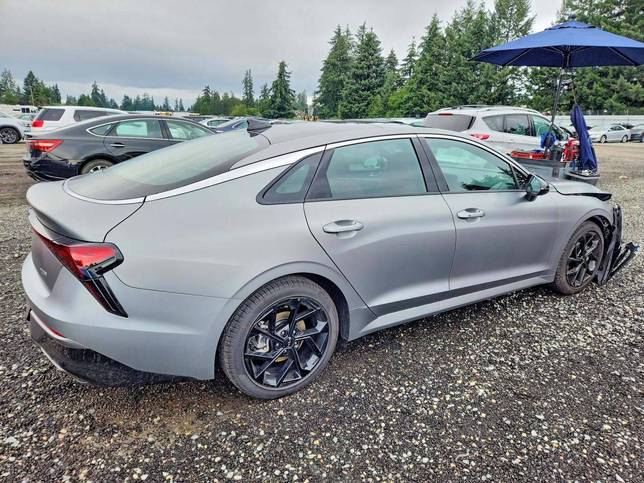 2026 Kia K5 Gt Line Серый vin: KNAG64J71T5481784