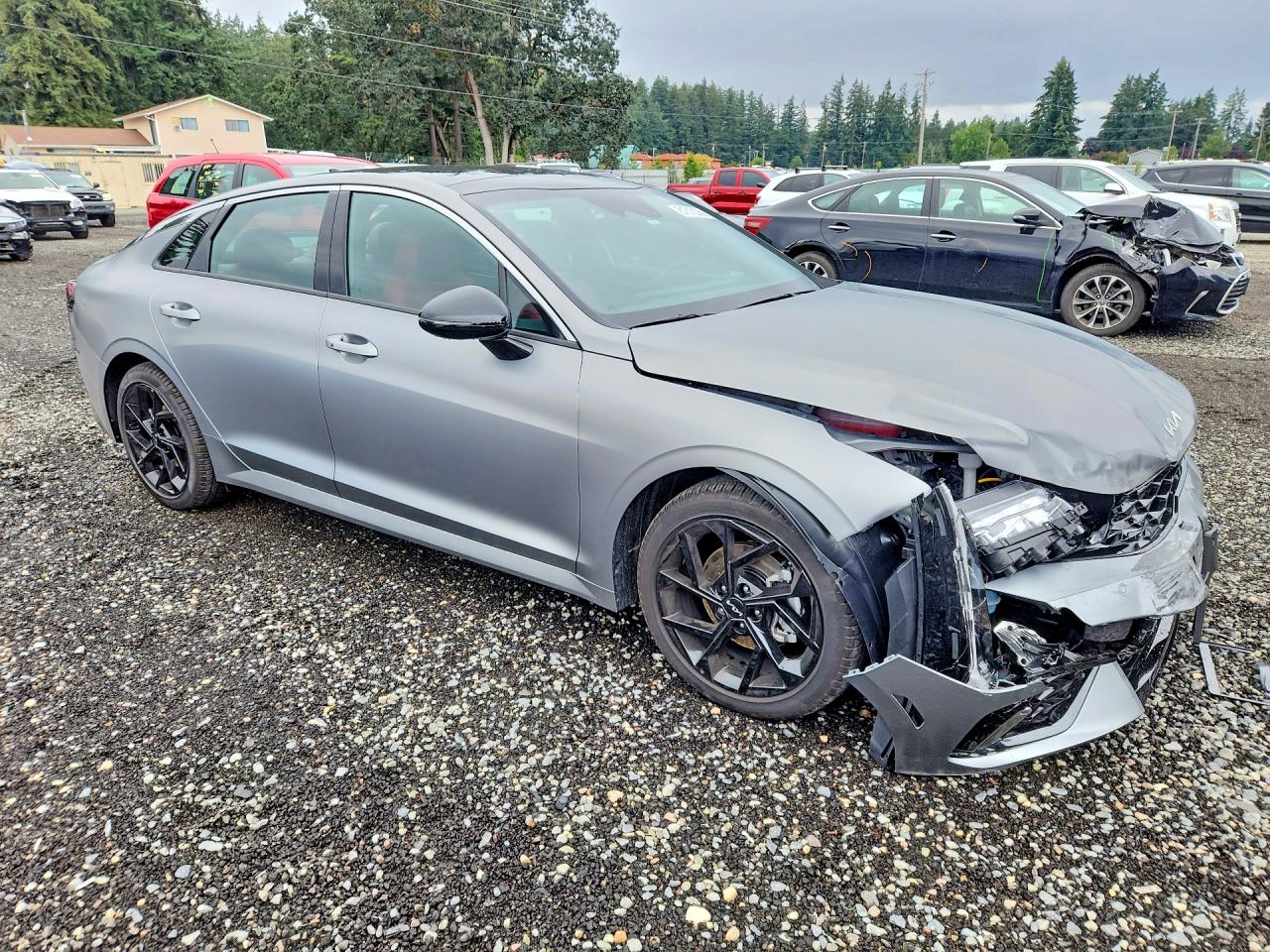2026 Kia K5 Gt Line Серый vin: KNAG64J71T5481784