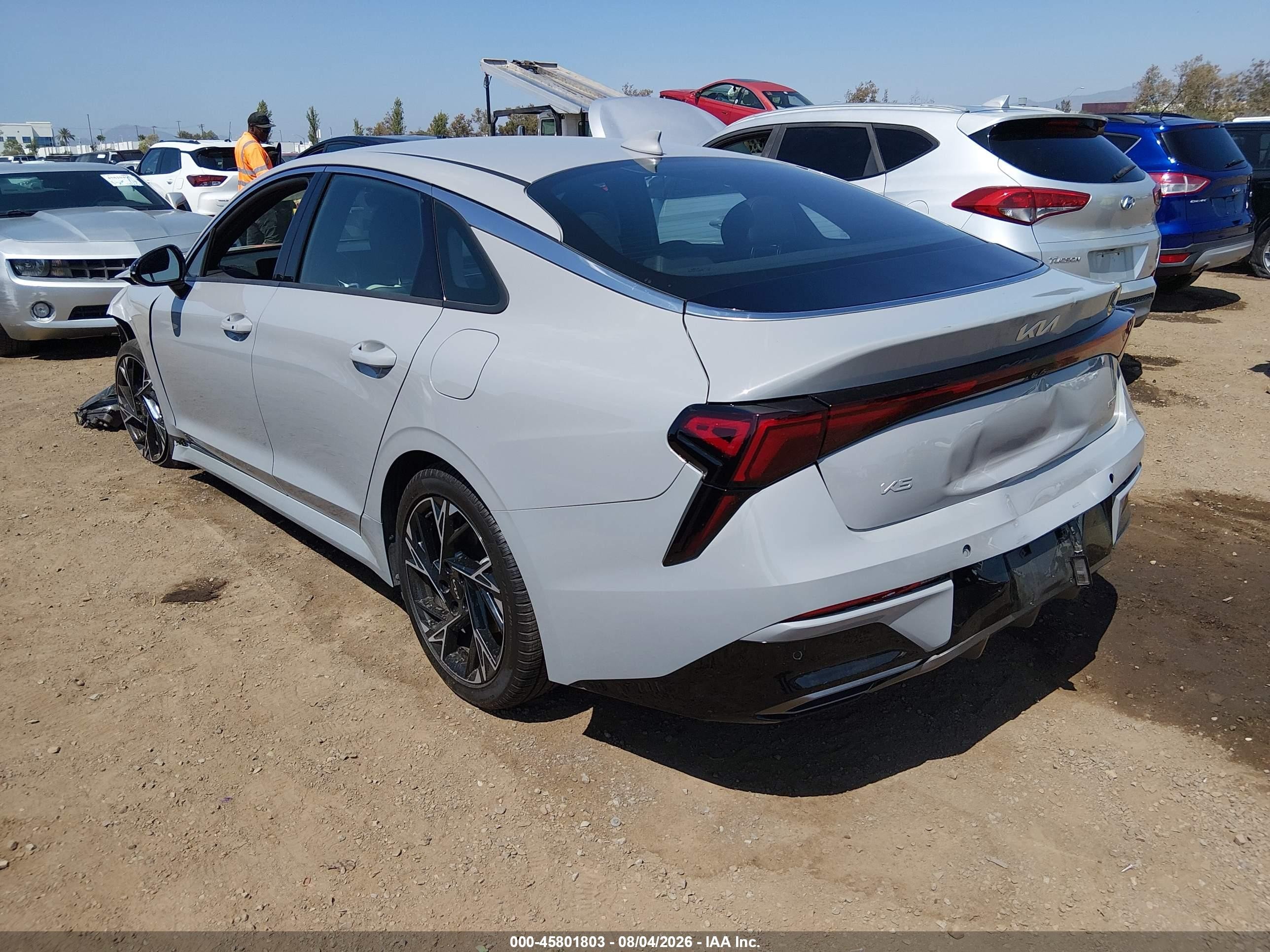 2025 Kia K5 Gt-line Серый vin: KNAG64J72S5326708