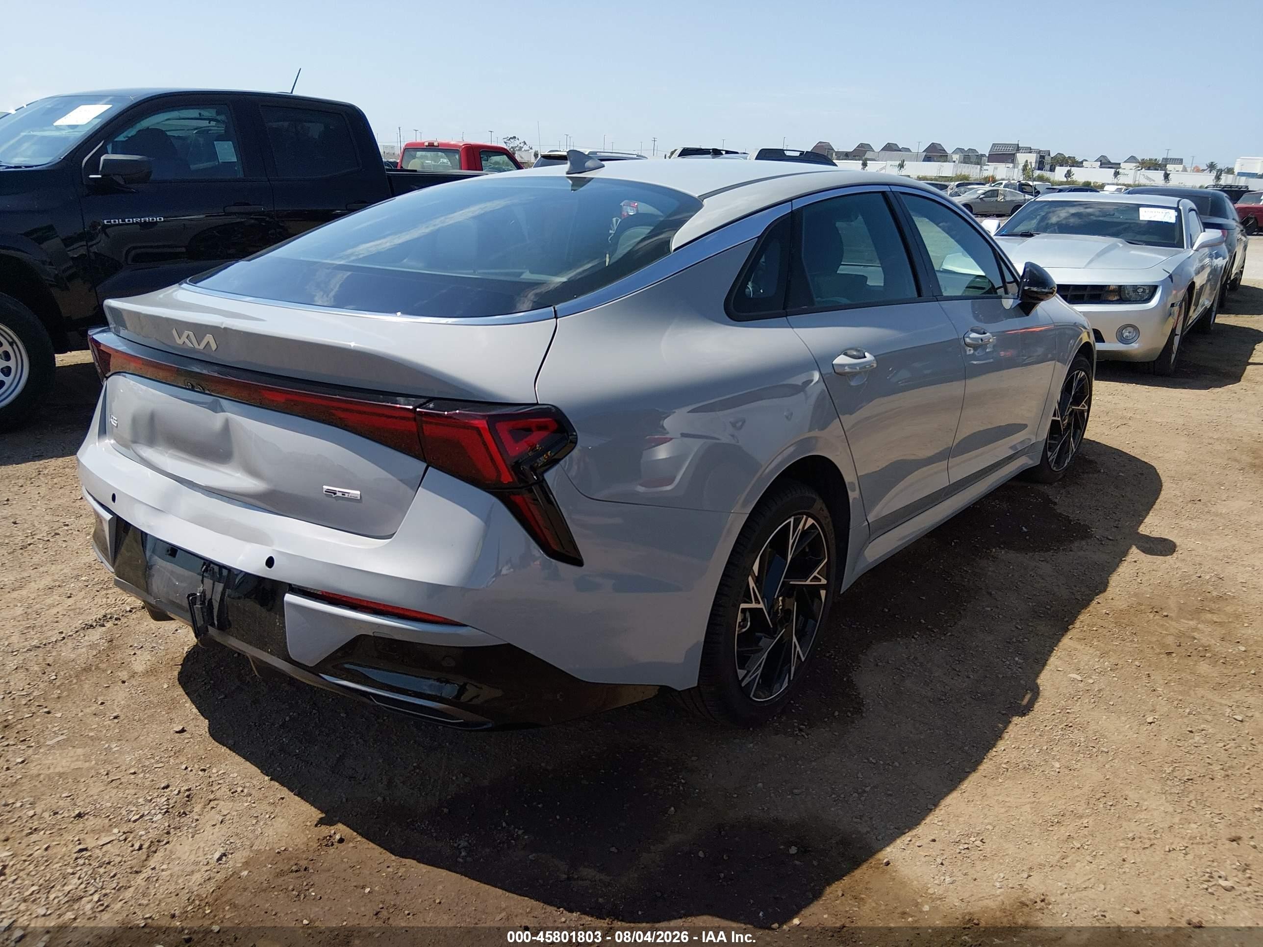 2025 Kia K5 Gt-line Серый vin: KNAG64J72S5326708