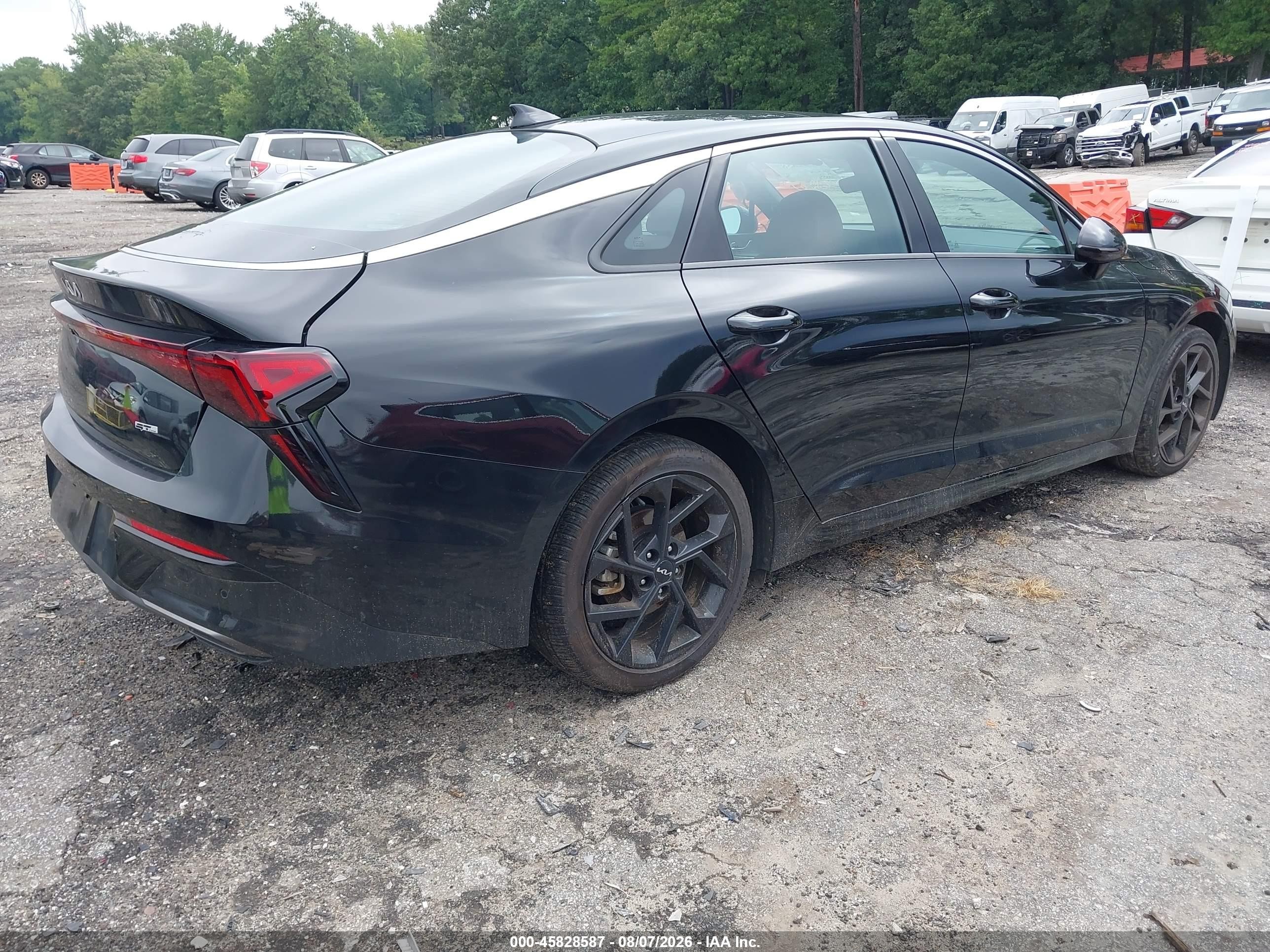 2026 Kia K5 Gt-line Fwd Черный vin: KNAG64J73T5412823