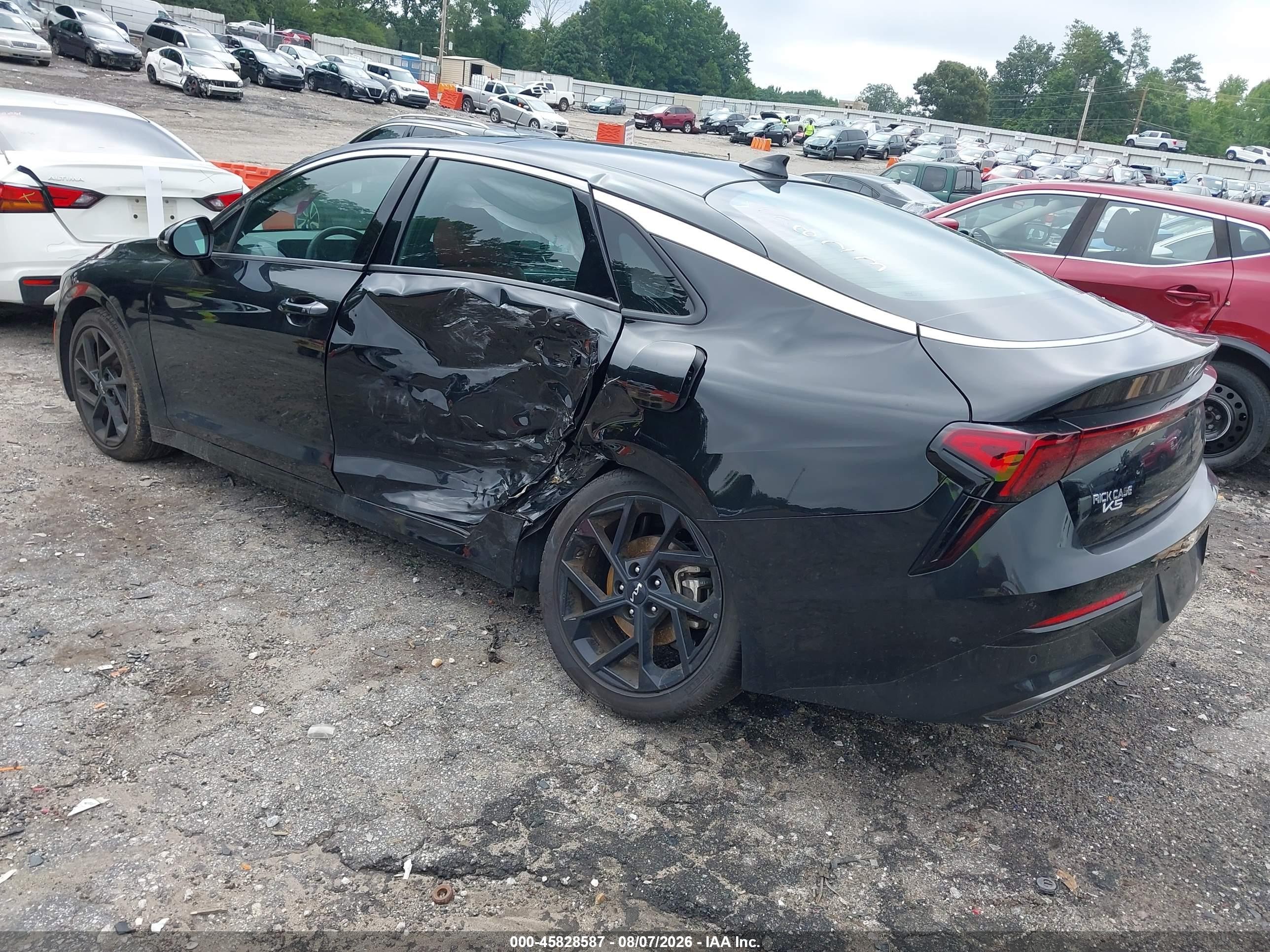 2026 Kia K5 Gt-line Fwd Черный vin: KNAG64J73T5412823