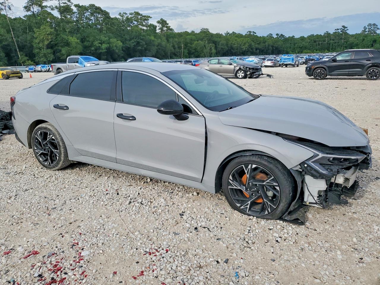 2025 Kia K5 Gt Line Gray vin: KNAG64J74S5309571
