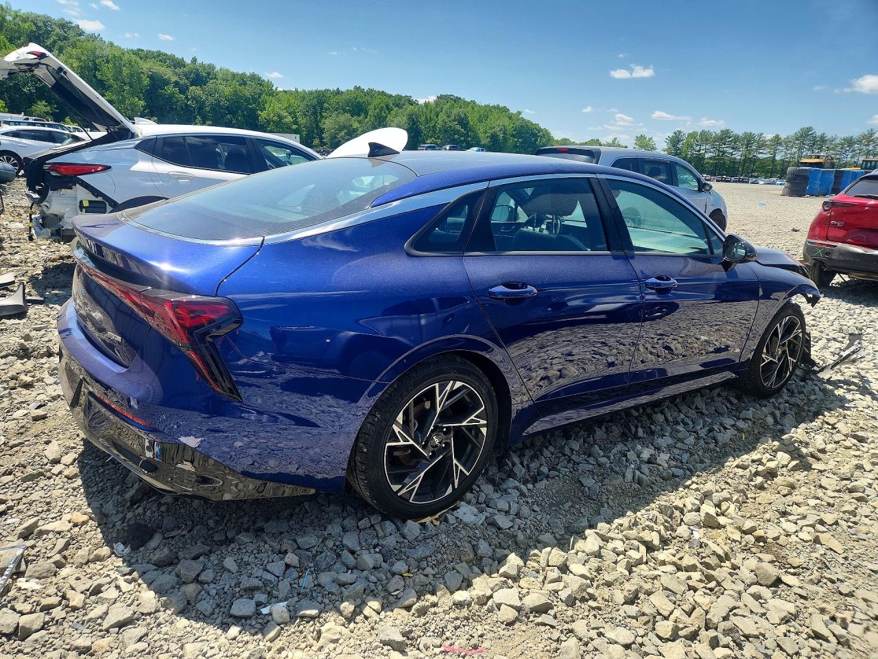2025 Kia K5 Gt Line Blue vin: KNAG64J74S5380964