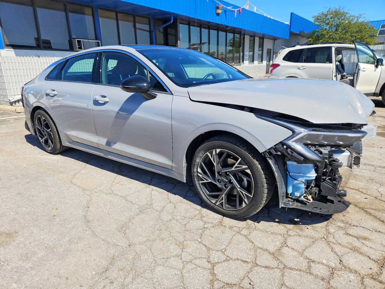 2025 Kia K5 Gt Line Серый vin: KNAG64J75S5280078