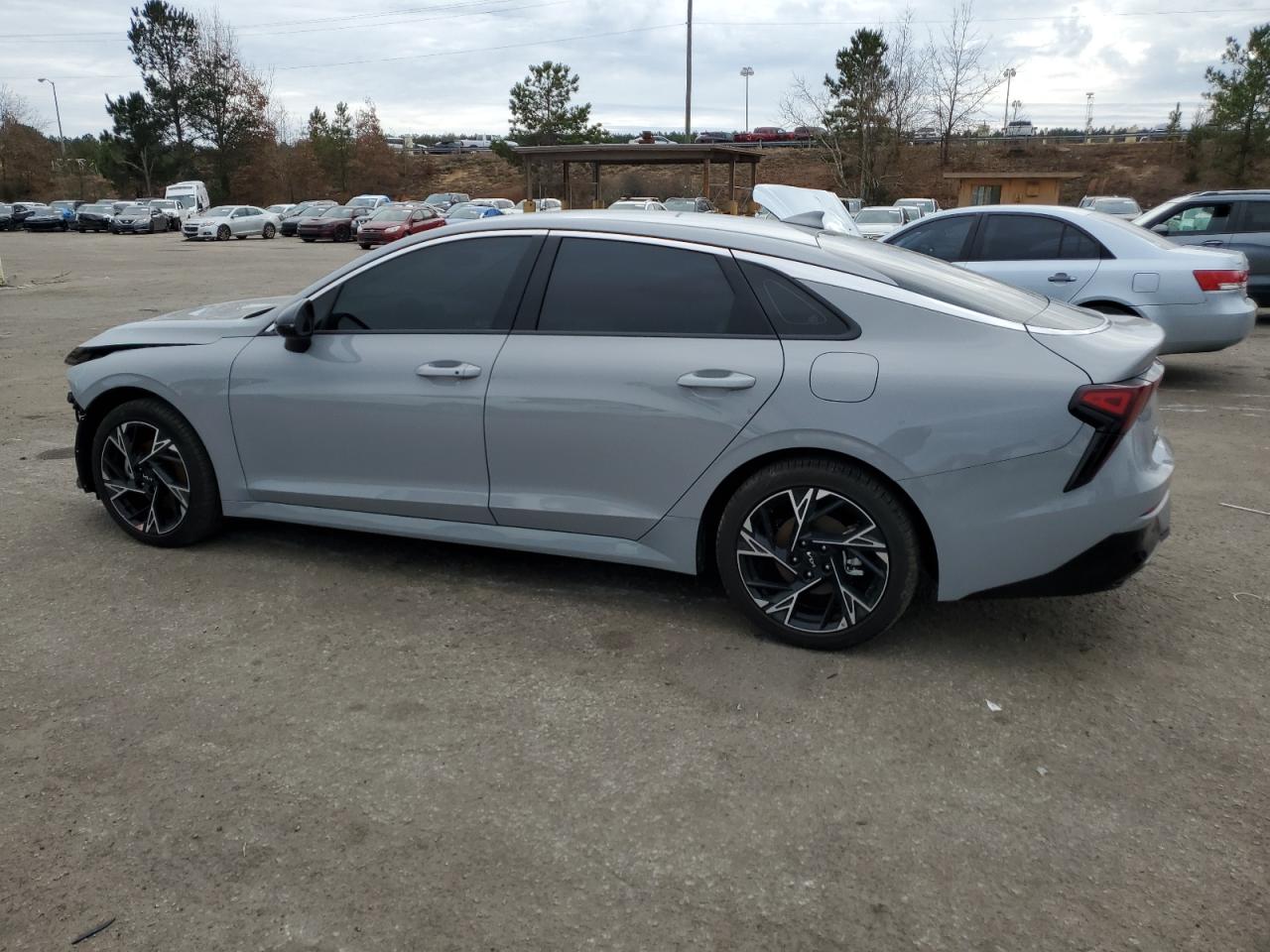 2025 Kia K5 Gt Line Gray vin: KNAG64J76S5280042