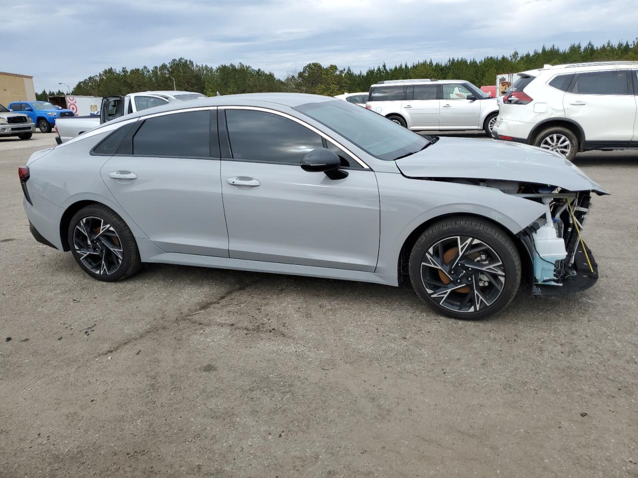 2025 Kia K5 Gt Line Gray vin: KNAG64J76S5280042