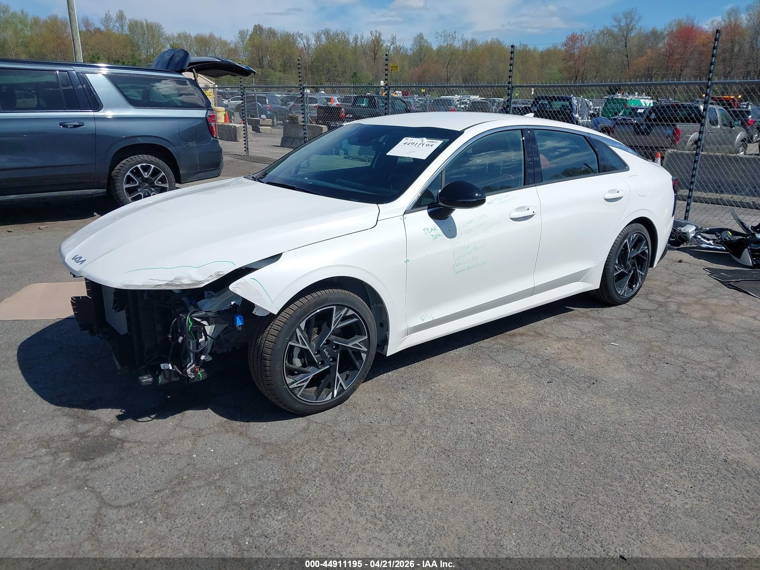 2026 Kia K5 Gt-line Awd White vin: KNAG64J76T5408149