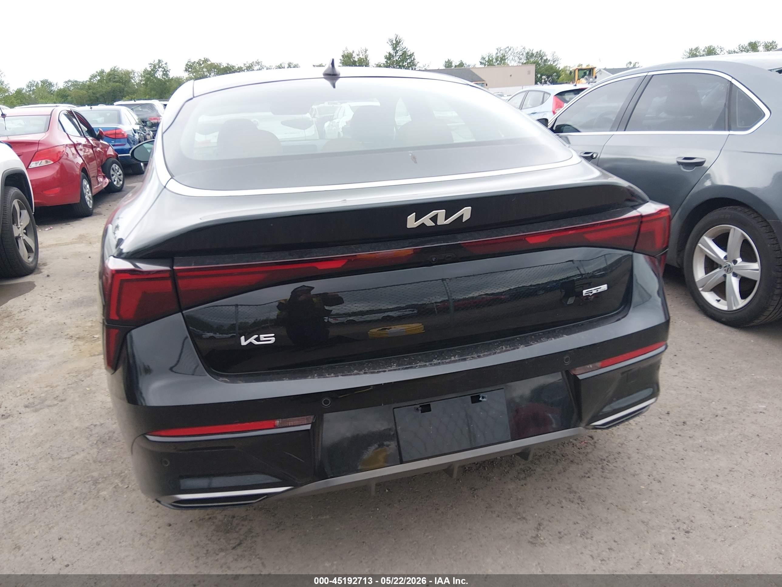 2026 Kia K5 Gt-line Awd Black vin: KNAG64J76T5413447