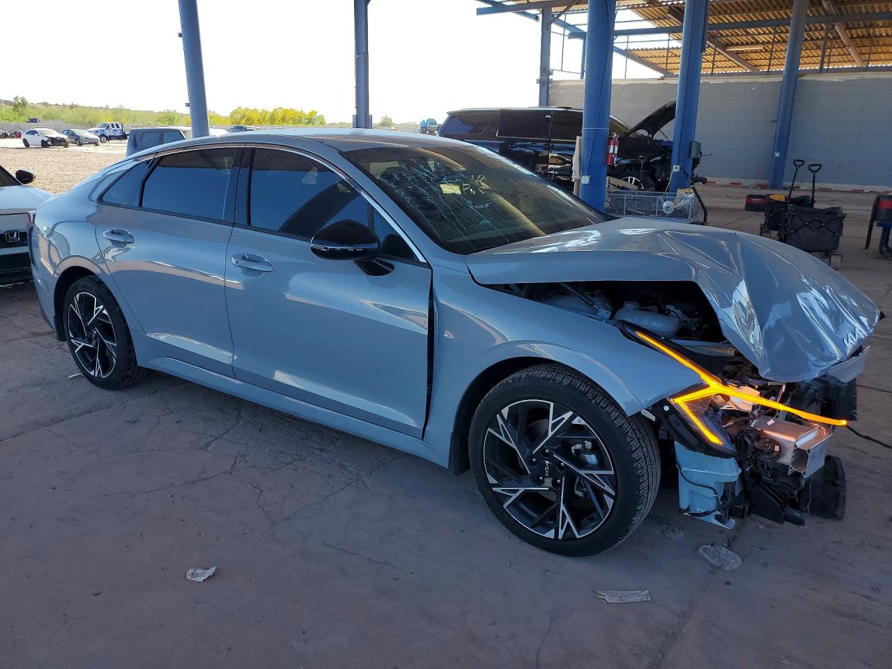 2025 Kia K5 Gt-line Серый vin: KNAG64J77S5313713