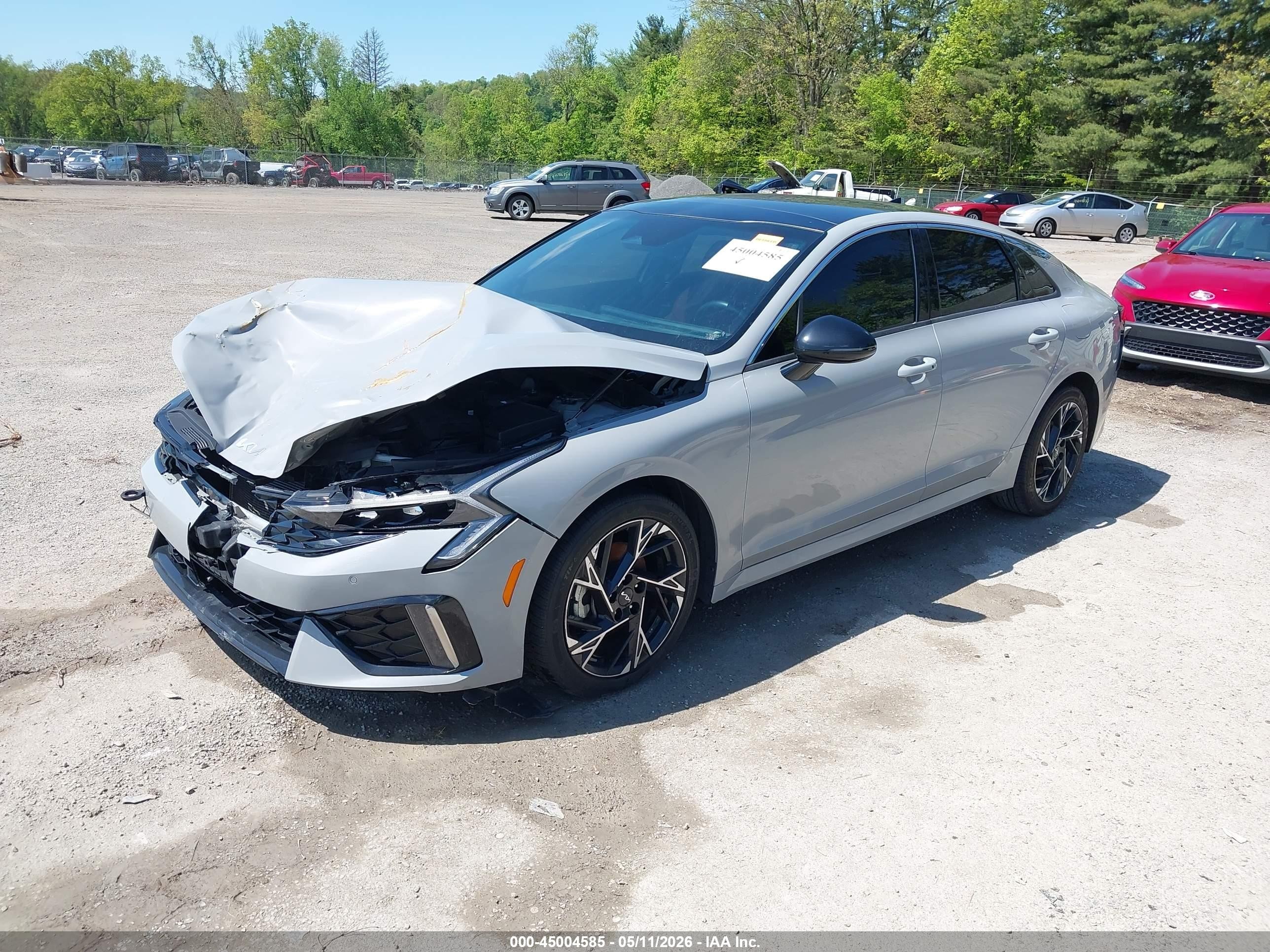 2025 Kia K5 Gt-line Gray vin: KNAG64J7XS5316976