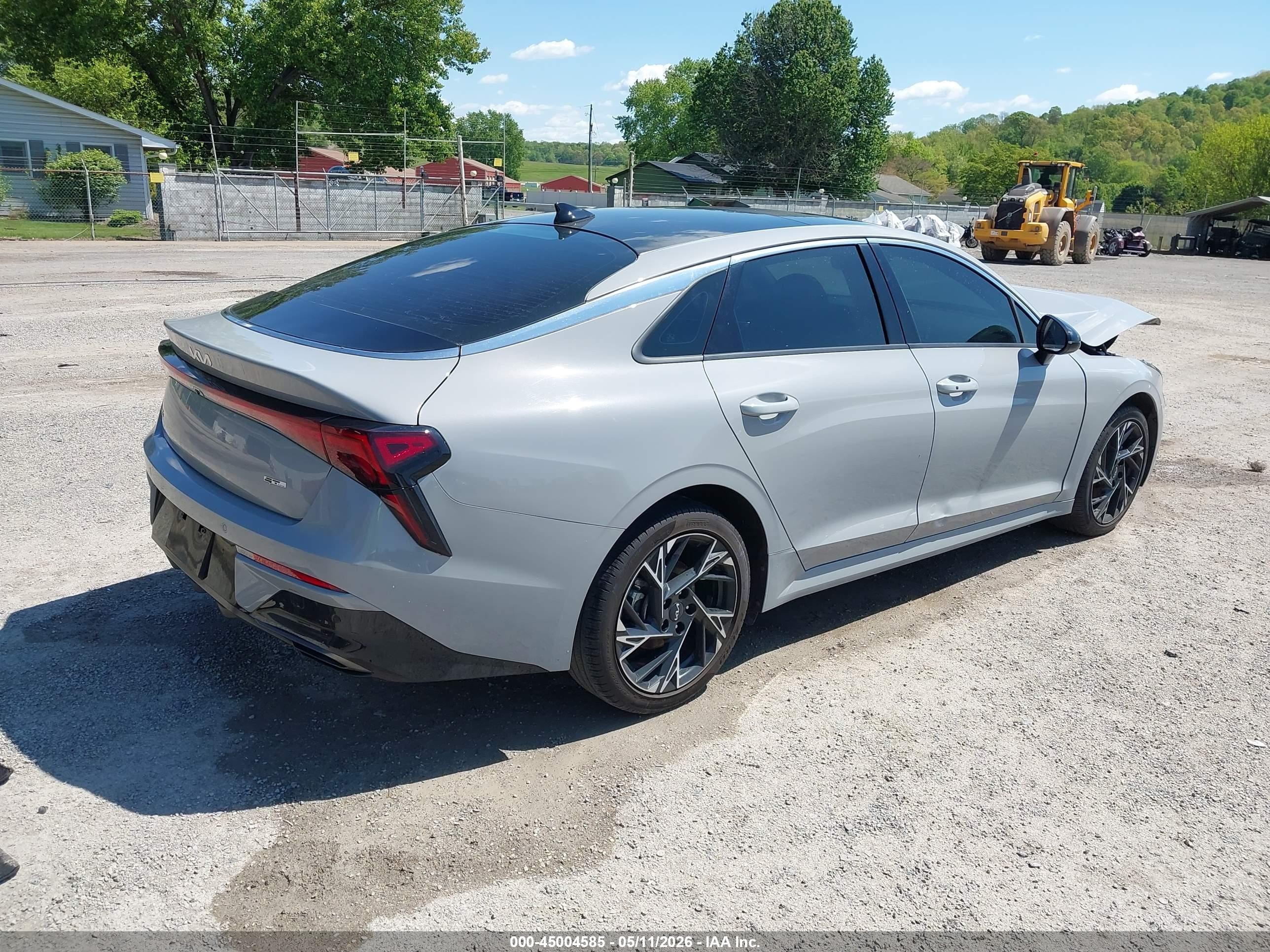 2025 Kia K5 Gt-line Gray vin: KNAG64J7XS5316976