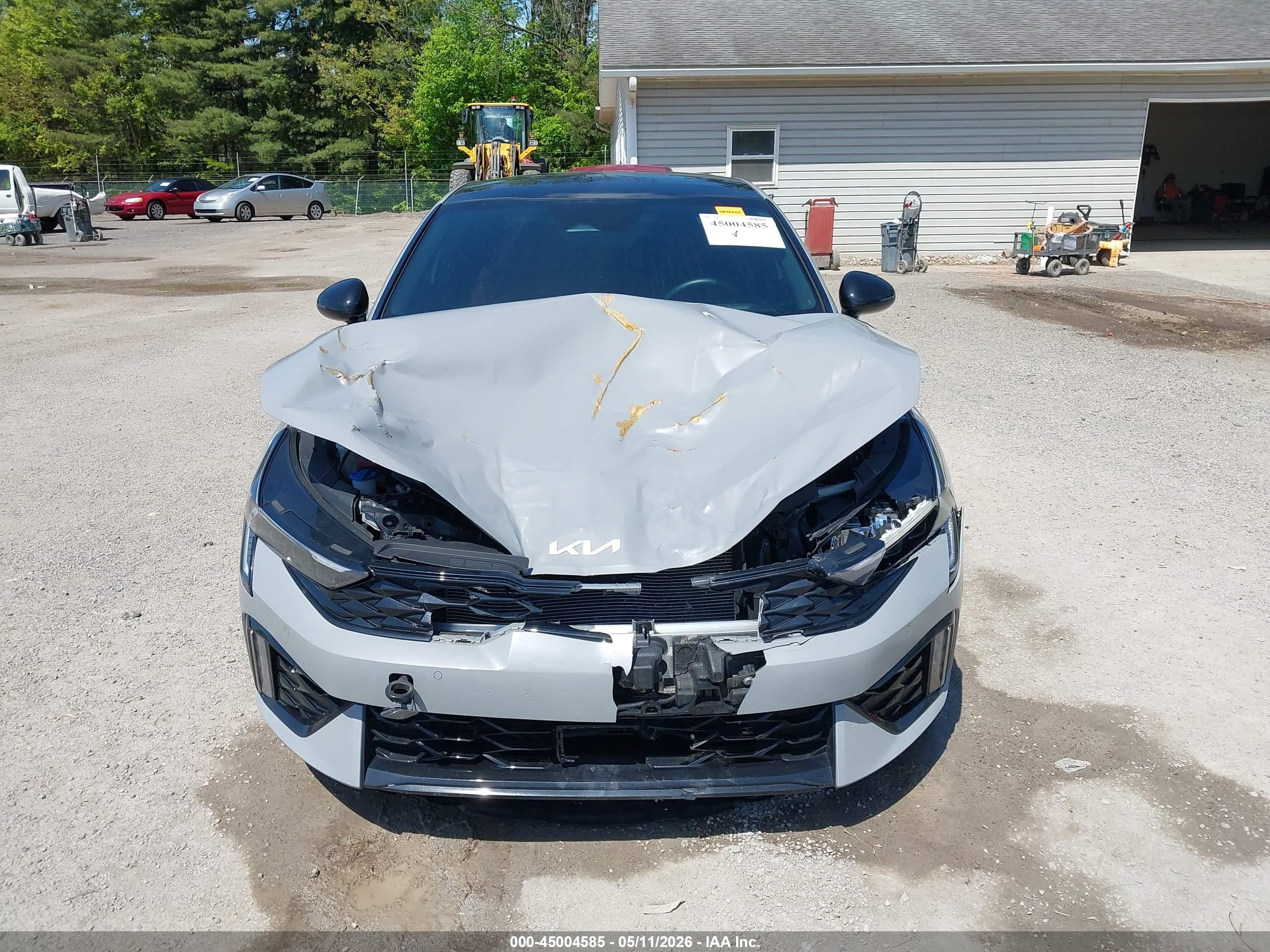 2025 Kia K5 Gt-line Gray vin: KNAG64J7XS5316976