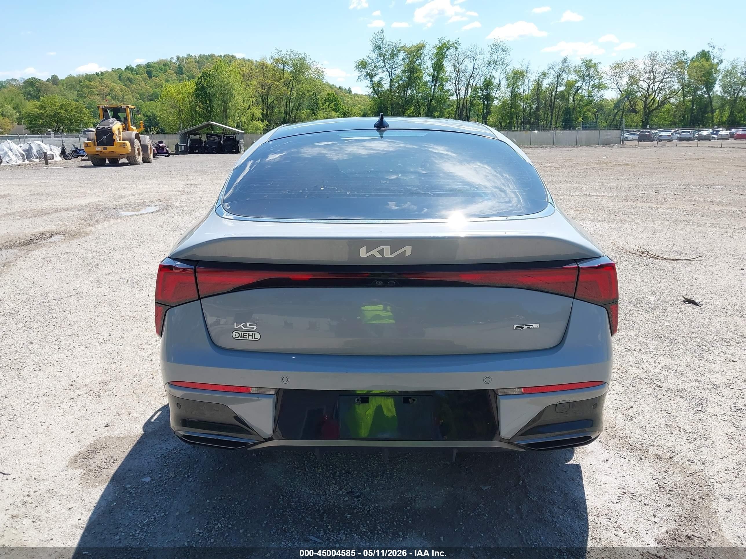 2025 Kia K5 Gt-line Gray vin: KNAG64J7XS5316976