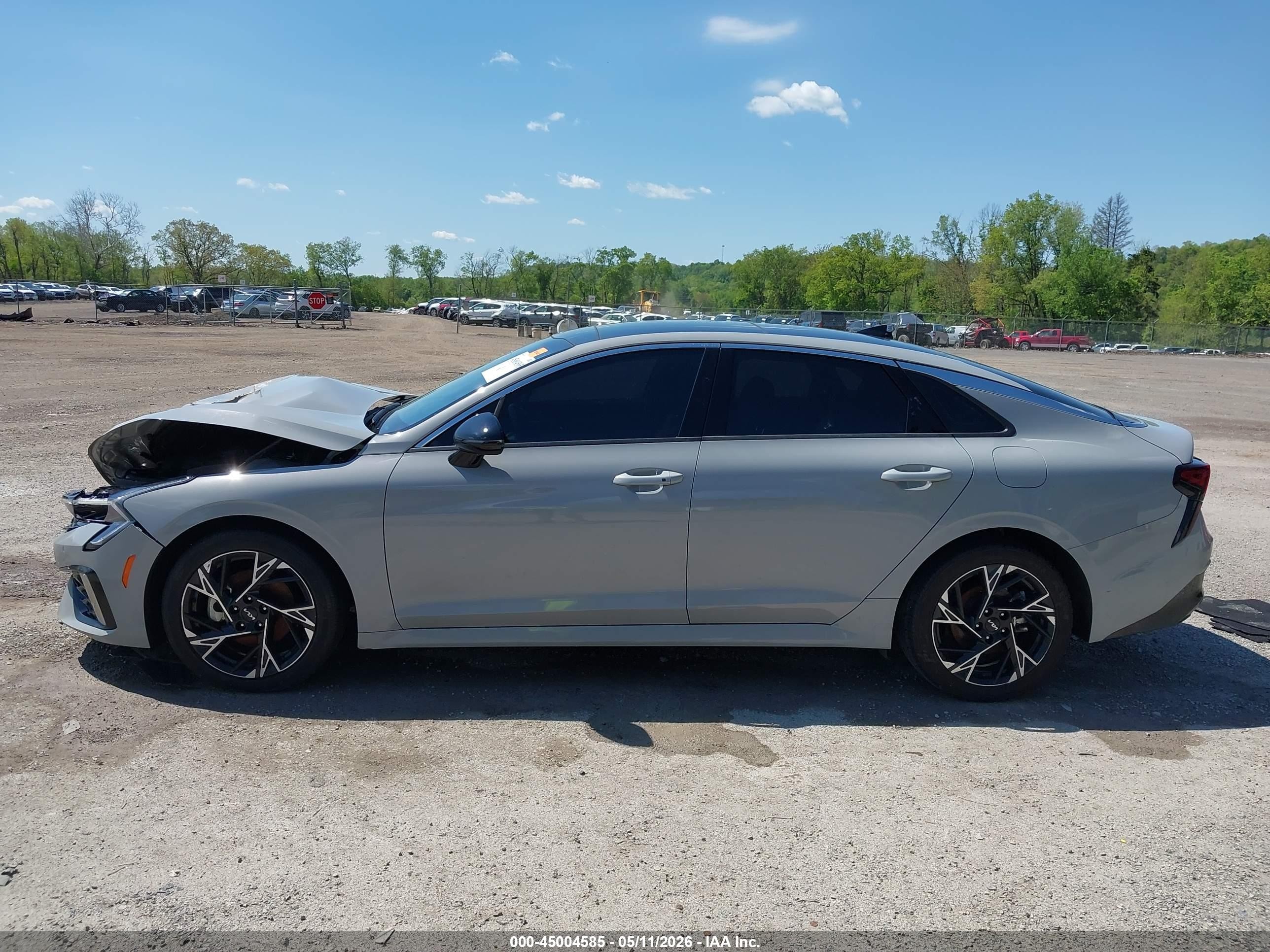 2025 Kia K5 Gt-line Gray vin: KNAG64J7XS5316976