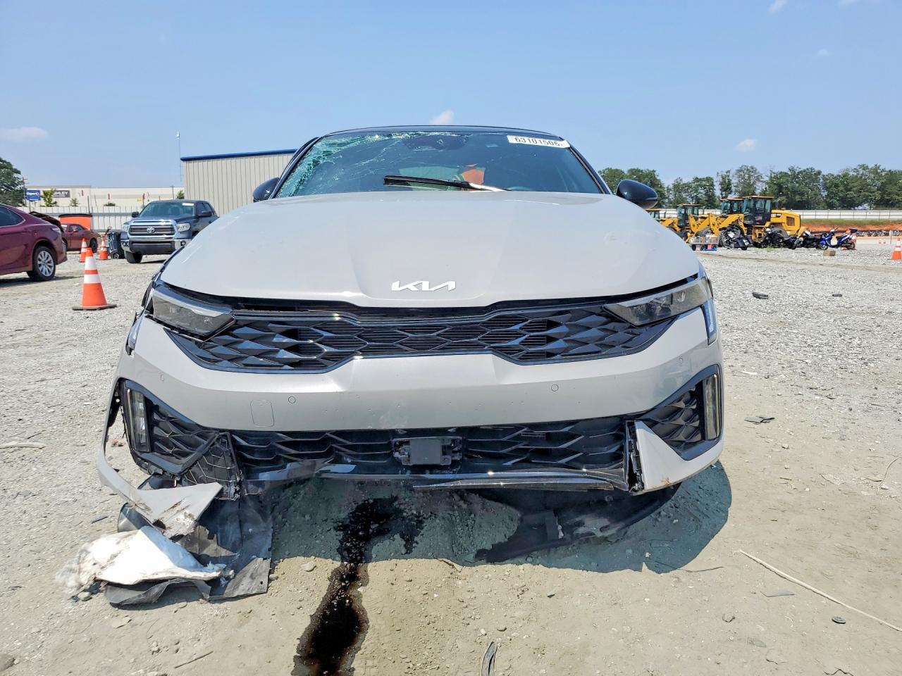 2026 Kia K5 Gt Line Серый vin: KNAG64J7XT5400071