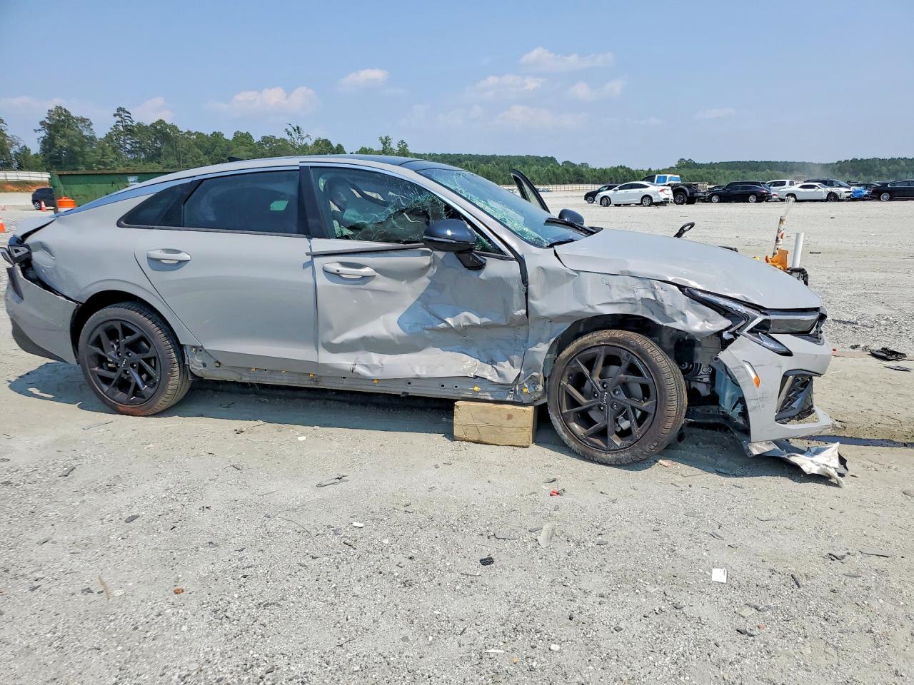 2026 Kia K5 Gt Line Серый vin: KNAG64J7XT5400071