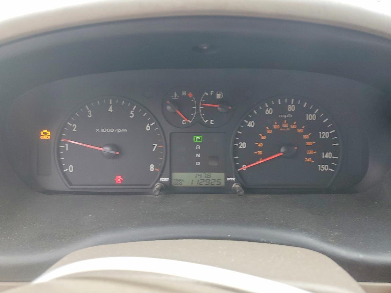 2001 Kia Optima Lx Gray vin: KNAGD126015092500