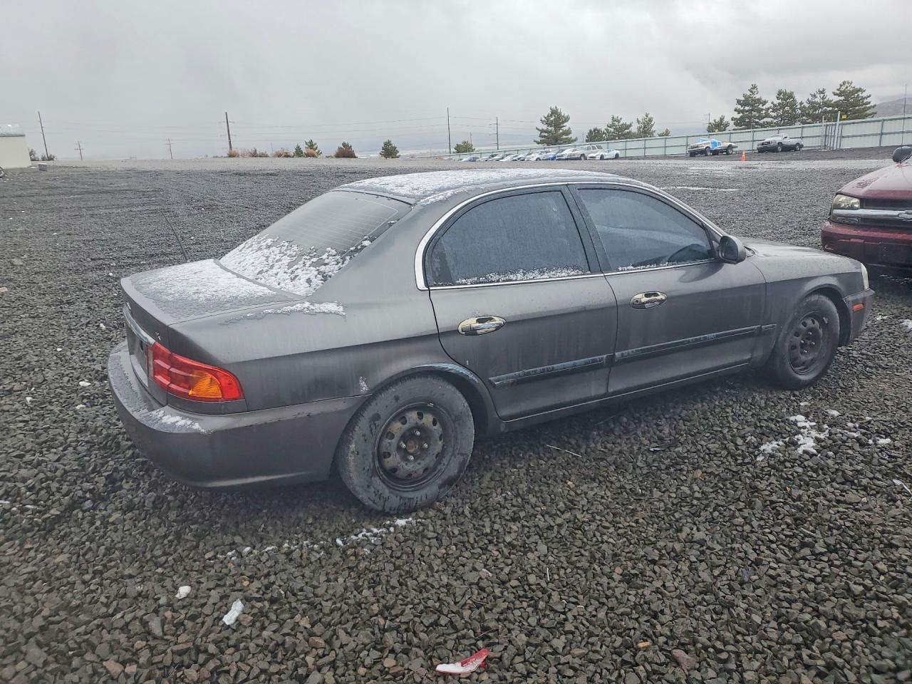 2001 Kia Optima Lx Gray vin: KNAGD126015092500