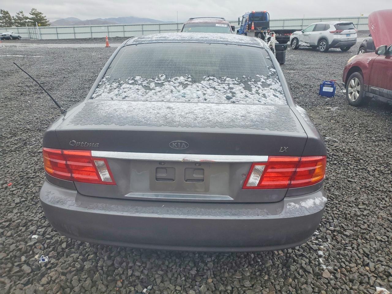 2001 Kia Optima Lx Gray vin: KNAGD126015092500
