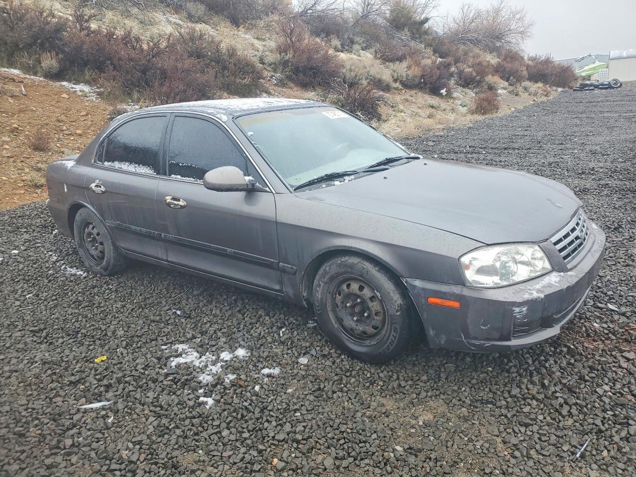 2001 Kia Optima Lx Gray vin: KNAGD126015092500