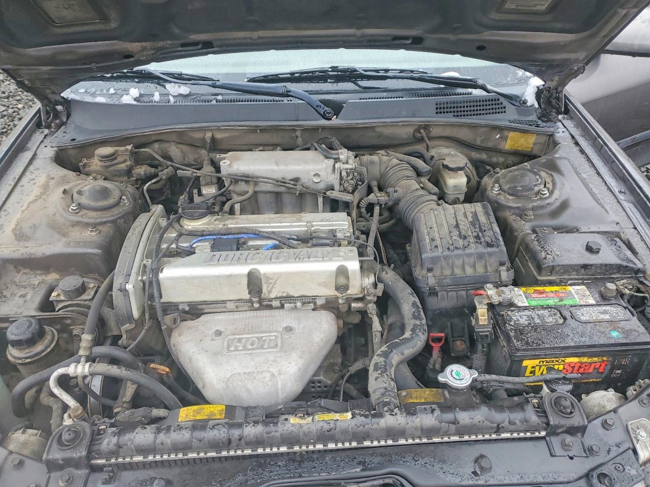 2001 Kia Optima Lx Gray vin: KNAGD126015092500