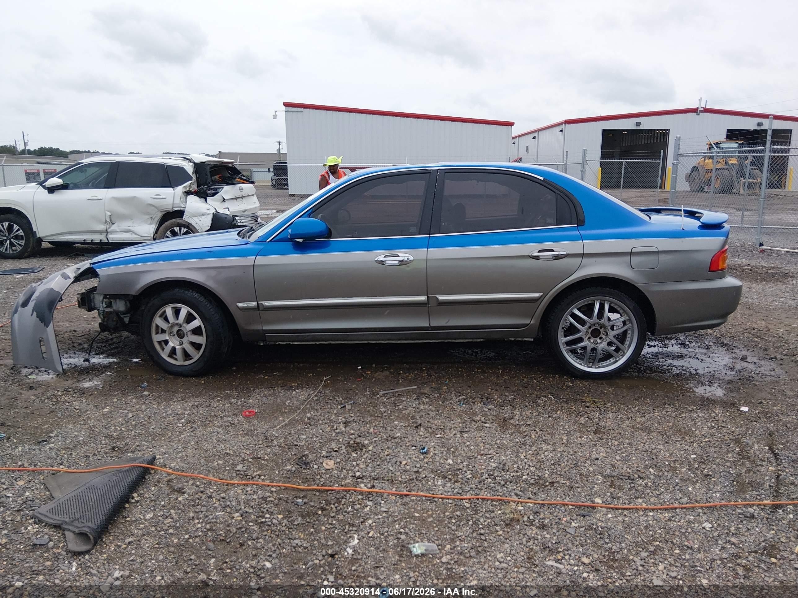 2002 Kia Optima Lx/se Gray vin: KNAGD126025144225
