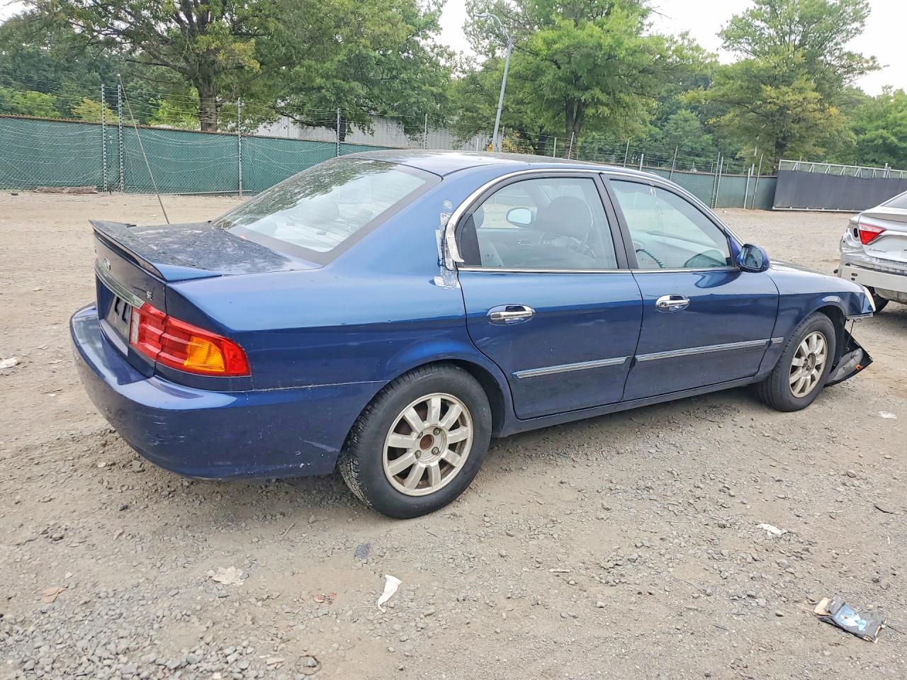 2002 Kia Optima Lx Blue vin: KNAGD126025169075