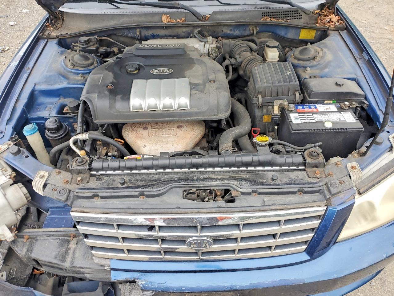 2002 Kia Optima Lx Blue vin: KNAGD126025169075