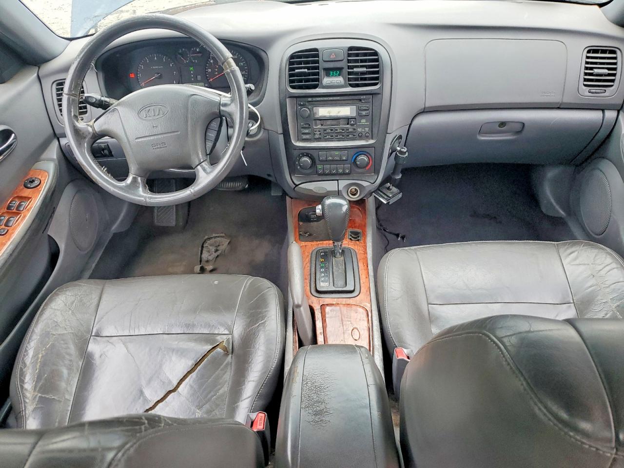 2002 Kia Optima Lx Blue vin: KNAGD126025169075