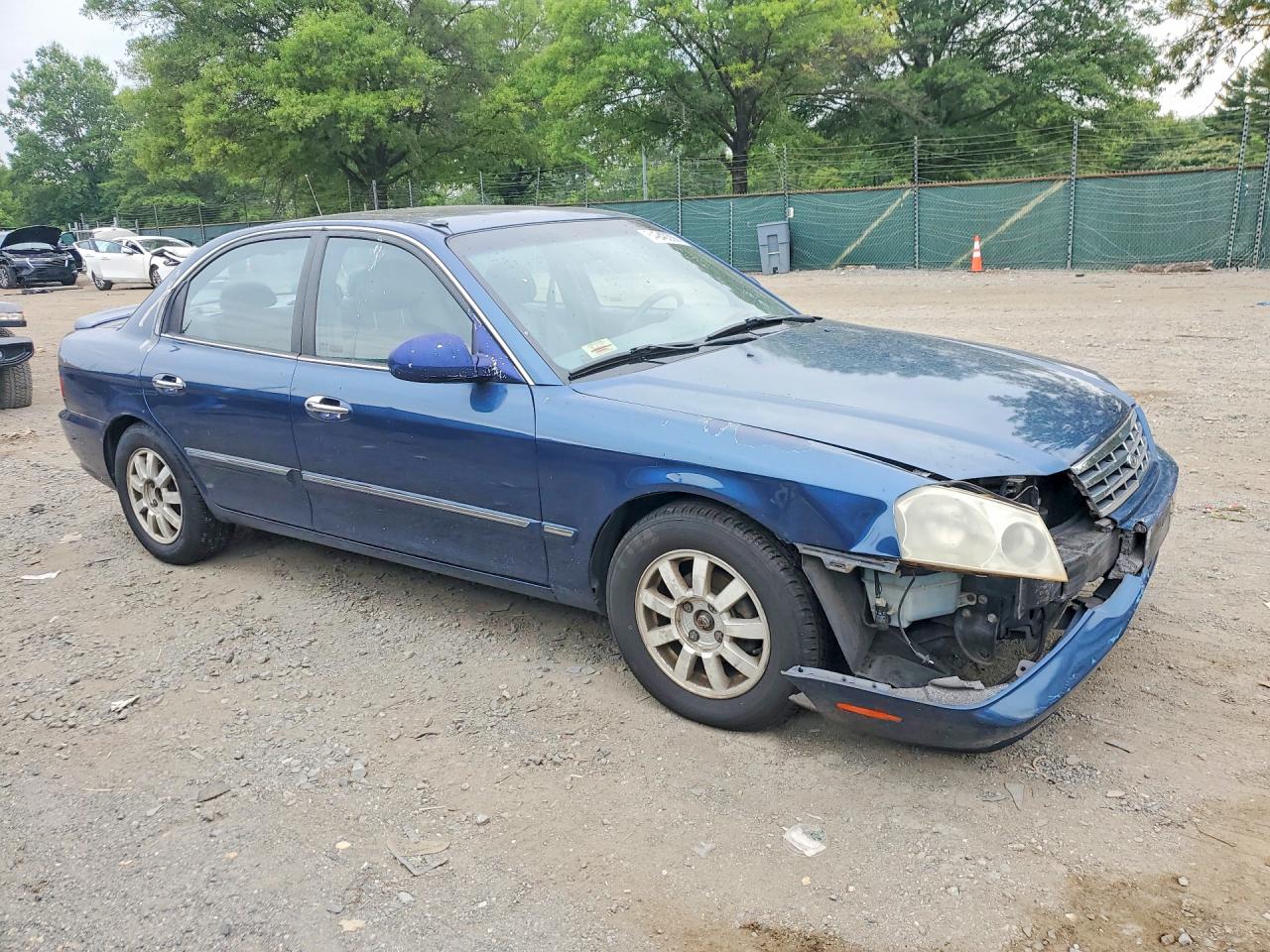 2002 Kia Optima Lx Blue vin: KNAGD126025169075