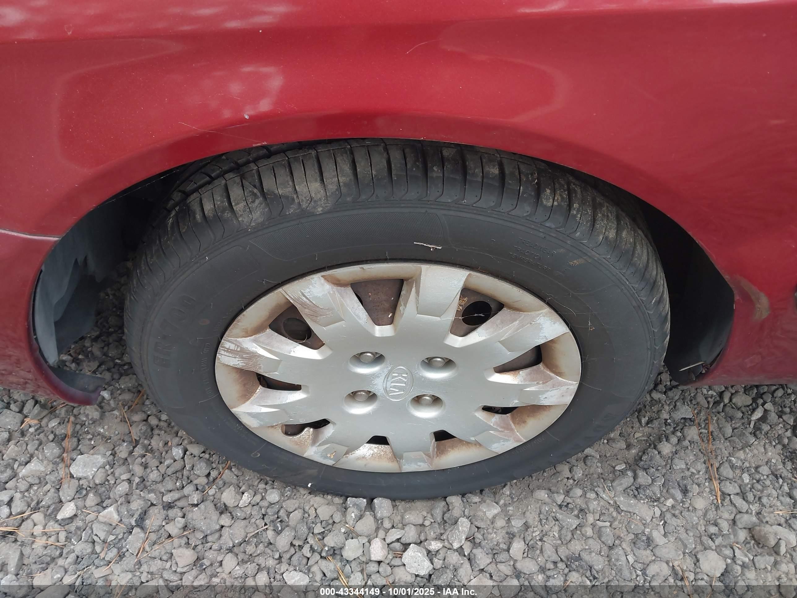 2004 Kia Optima Ex/lx Red vin: KNAGD126045310472