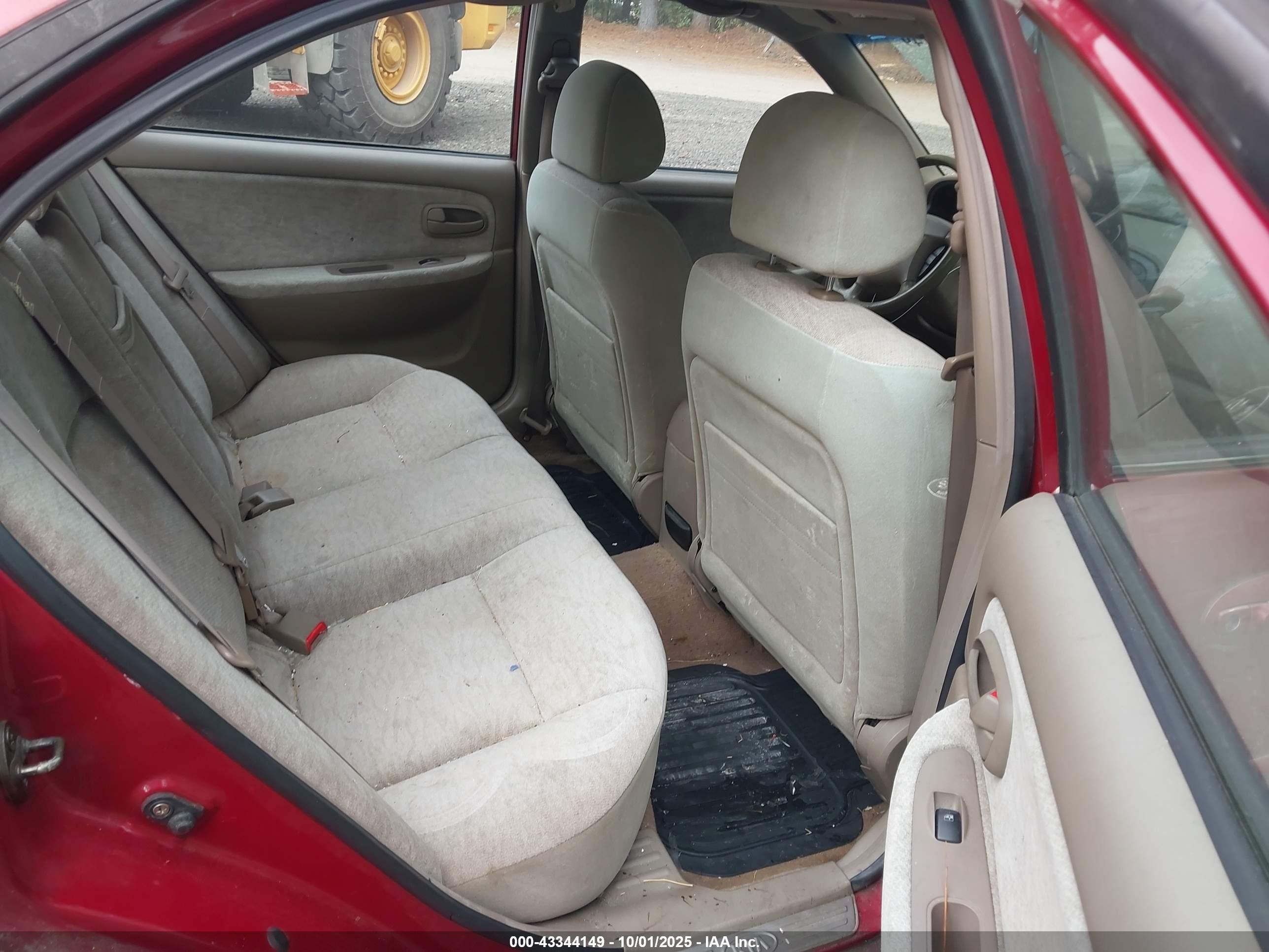 2004 Kia Optima Ex/lx Red vin: KNAGD126045310472
