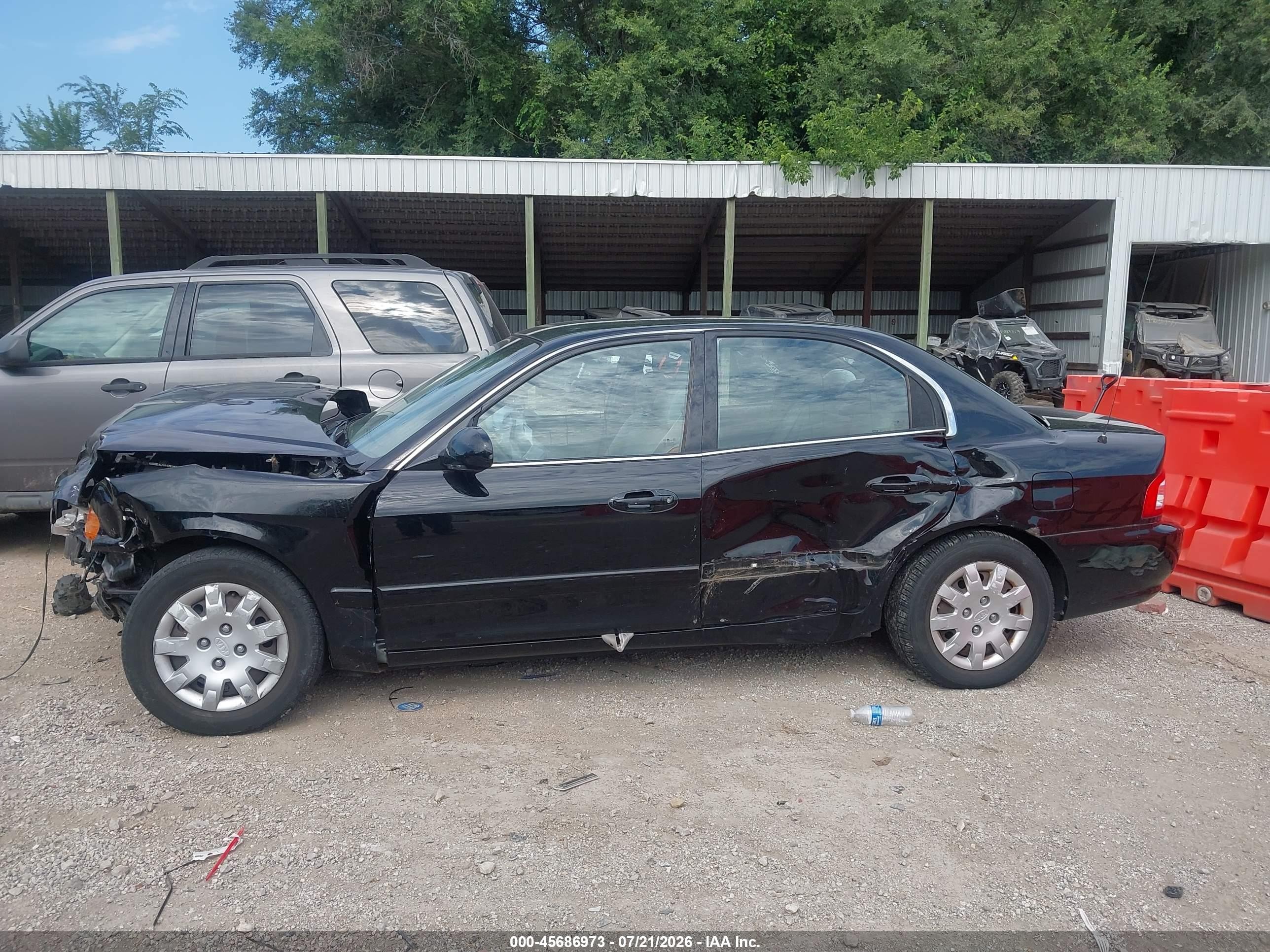 2004 Kia Optima Ex/lx Black vin: KNAGD126045327398