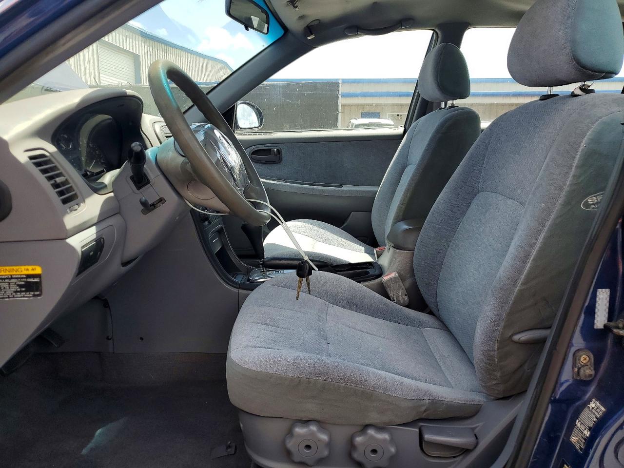2004 Kia Optima Lx Синий vin: KNAGD126045342385