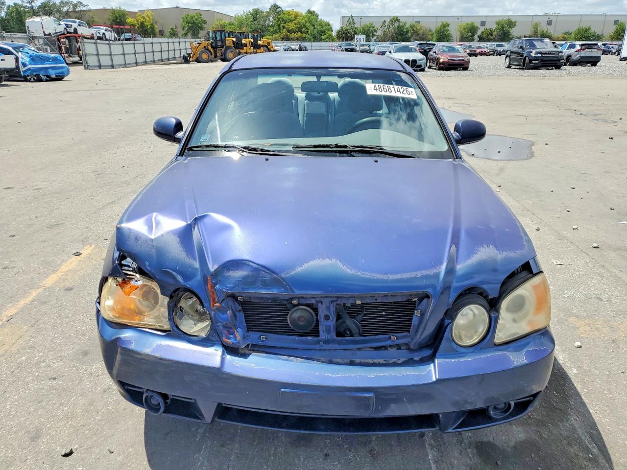 2004 Kia Optima Lx Синий vin: KNAGD126045342385