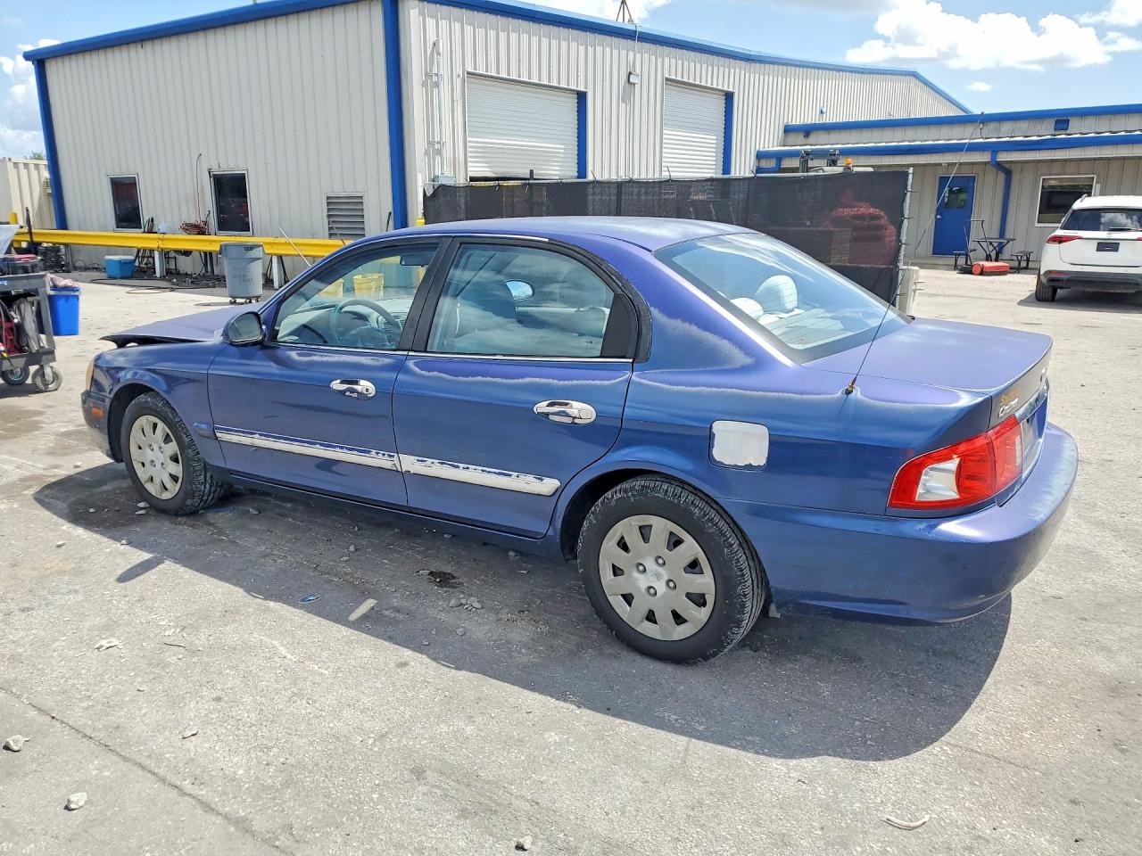 2004 Kia Optima Lx Синий vin: KNAGD126045342385