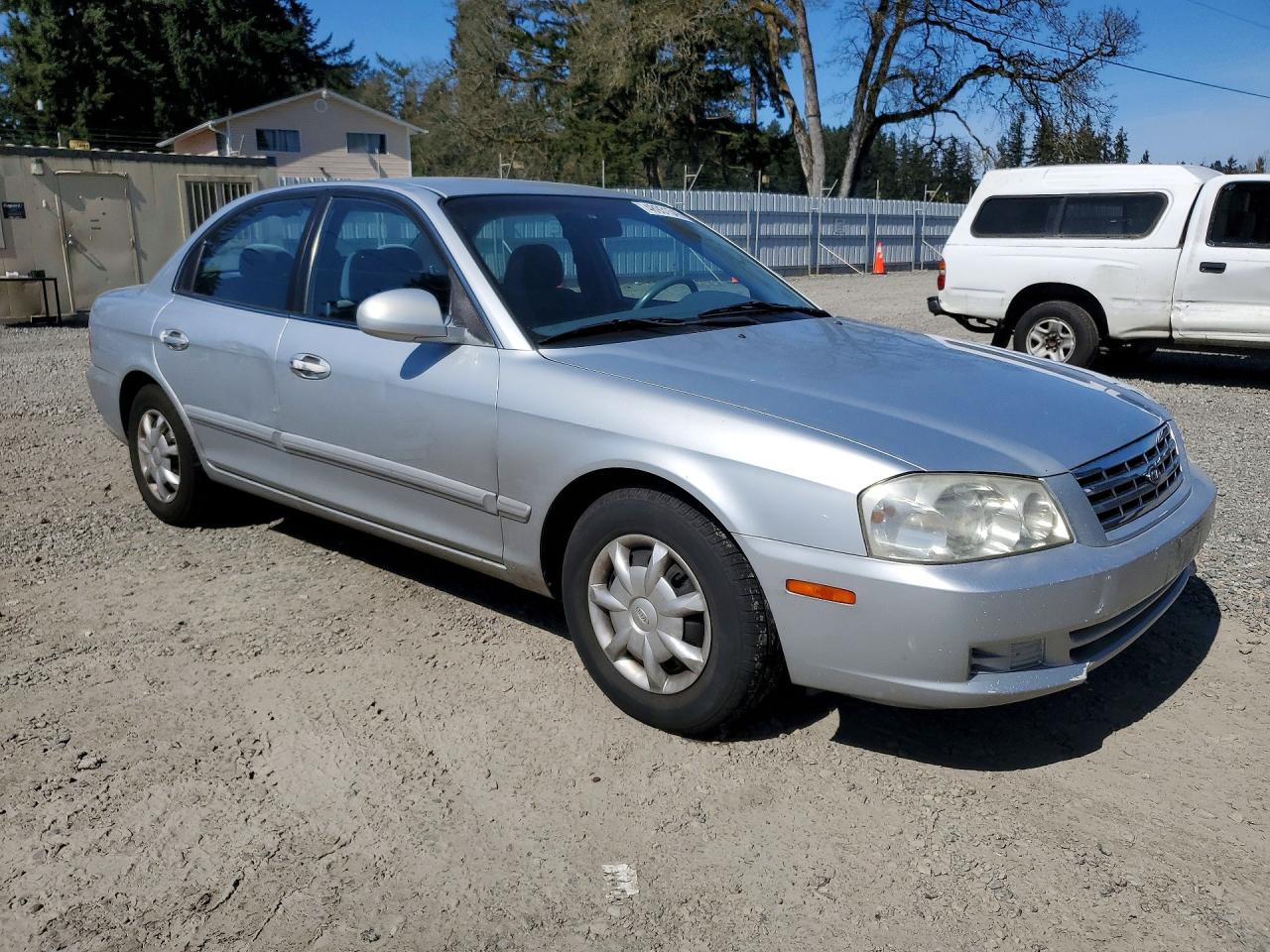 2001 Kia Optima Lx Silver vin: KNAGD126115032175