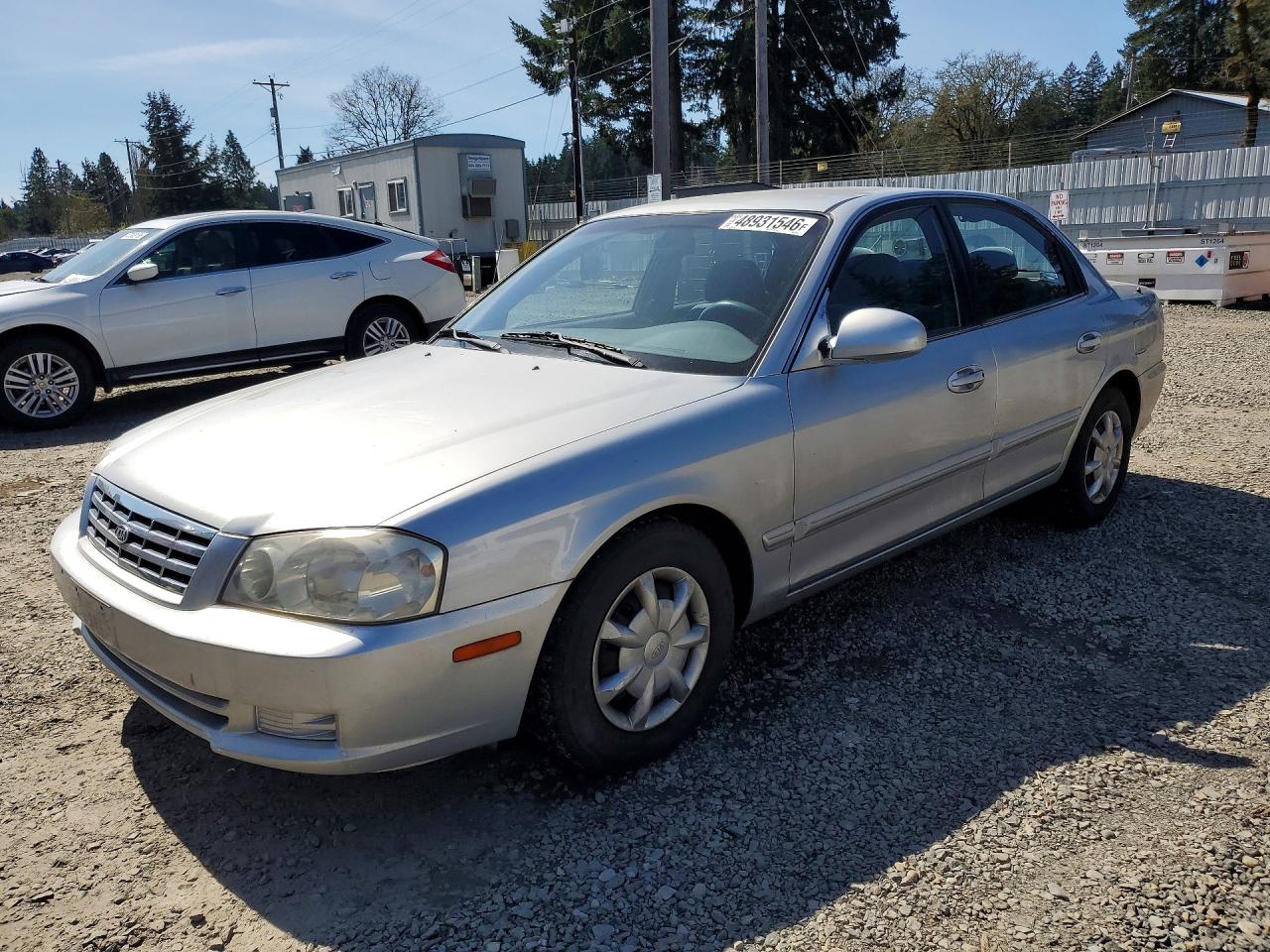 2001 Kia Optima Lx Silver vin: KNAGD126115032175