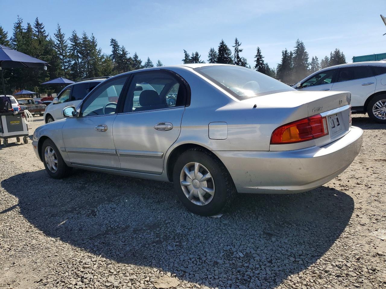 2001 Kia Optima Lx Silver vin: KNAGD126115032175
