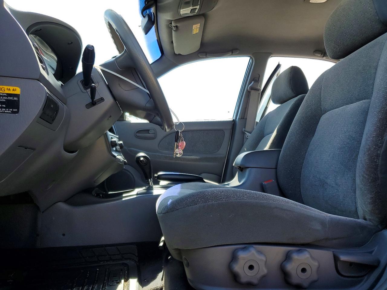2001 Kia Optima Lx Silver vin: KNAGD126115032175