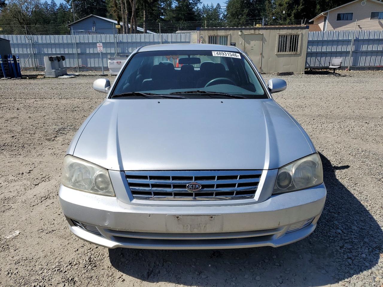 2001 Kia Optima Lx Silver vin: KNAGD126115032175
